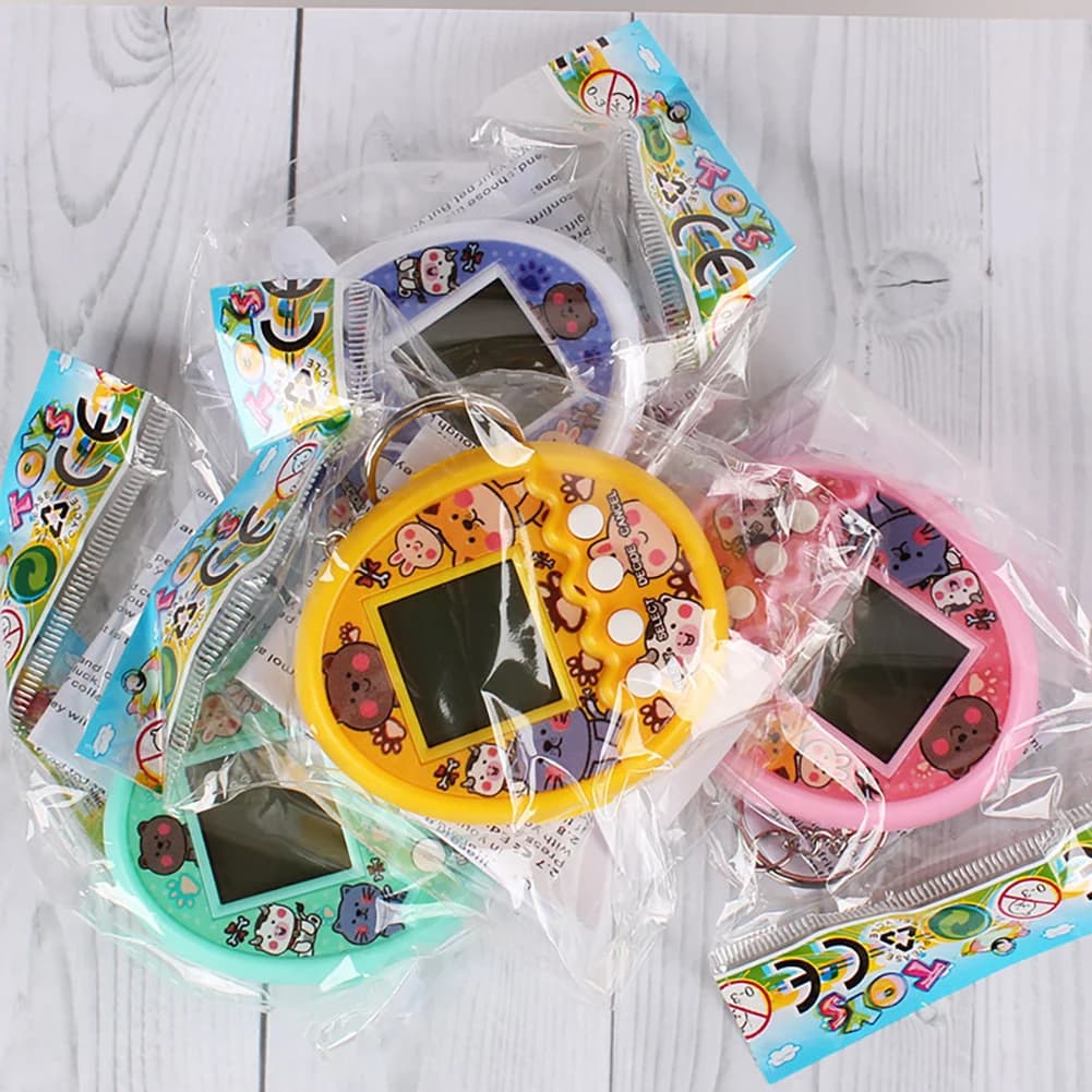 Creative Electronic Pet Game Toy 168 Pets In 1 Virtual Pet Electronic Toys Mini Handheld Game Children Gifts