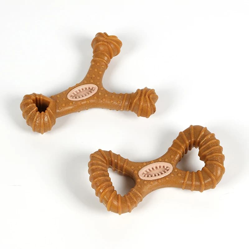 Dog Toy Is Durable and Chew-Resistant, Dispenses Treats, Grinds Teeth, Cleans Teeth, Educational and Interactive Pet Supplies