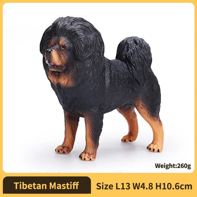 Realistic Dog Figurine Action Figure - Collectible Dog Model Decorative Ornament, Perfect Gifts for Kids & Military Action Figur