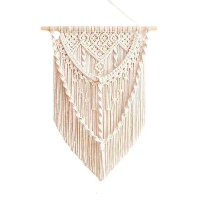 Home Homestay Wall Decor Tapestry Bohemian Woven Structure Room Background Carpet Indoor Daily Arrangement Storage Accessory