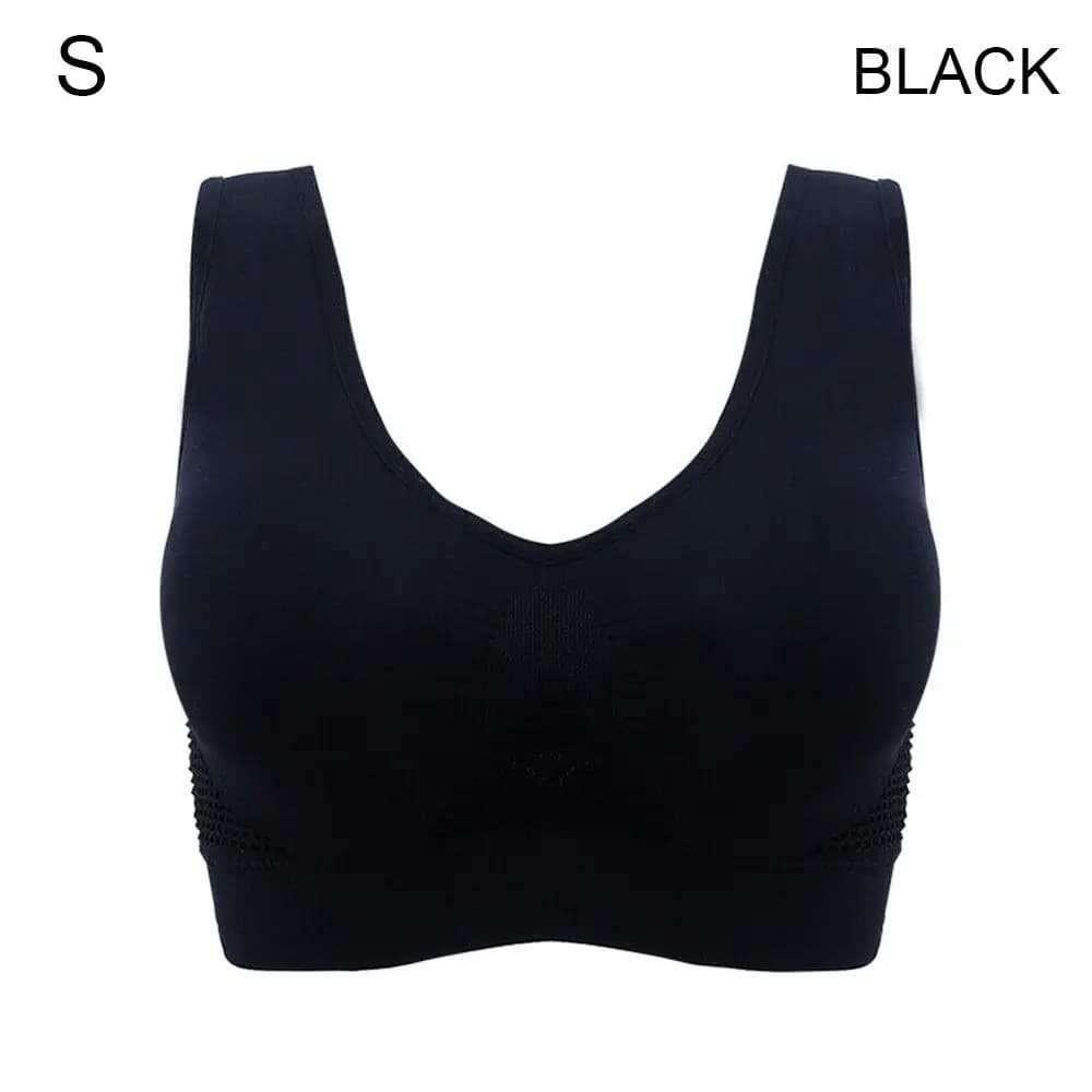 Fitness Gym  Workout With Pad Breathable Yoga Sports Wear Sports Bra Push-Up Vest Shockproof Underwear