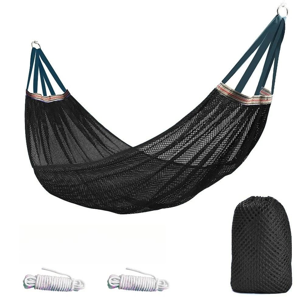 Campout Outdoor Hammock, Anti-Fall Camping Travel Item, Outdoor for All Ages Multi-Purpose for the Yard