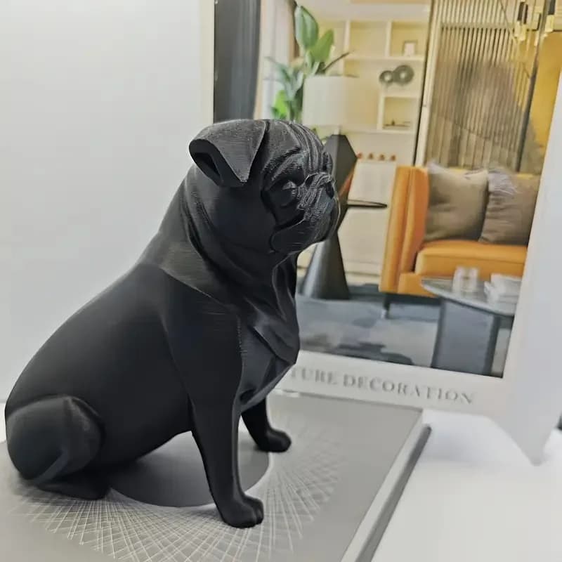 3D Printing of Dog Statues, Decorative Ornaments for Dogs, Halloween Decorations, and Ideal Home Decor Ornaments for Dog Lovers