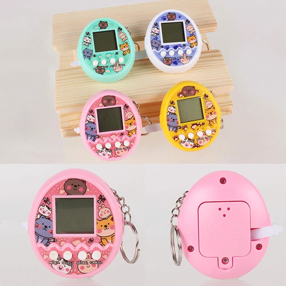 Creative Electronic Pet Game Toy 168 Pets In 1 Virtual Pet Electronic Toys Mini Handheld Game Children Gifts