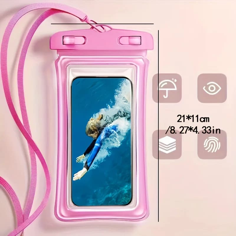 Waterproof Phone Case    Durable Seal Perfect for Surfing  Floating Airbag Your Adventure Companion for Summer Outdoor Sports