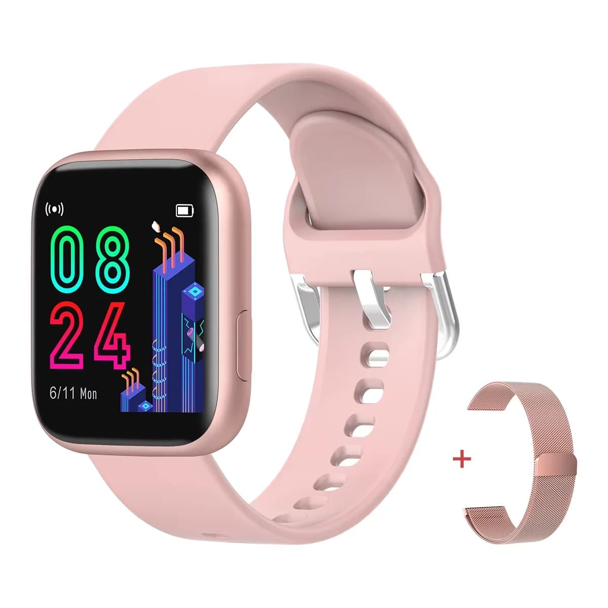 Smart Watch for Women,1.4" Touchscreen IP67 Waterproof,SpO2,Heart Rate,Sleep Monitor, Pedometer,Music Control for iOS Android
