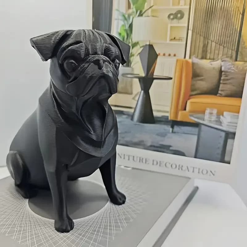 3D Printing of Dog Statues, Decorative Ornaments for Dogs, Halloween Decorations, and Ideal Home Decor Ornaments for Dog Lovers