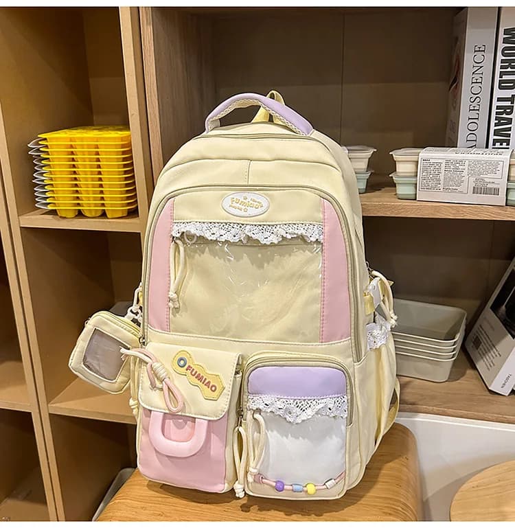 Backpack School Bag Girl Back Pack For Children Kid Child Teenager Female Class Schoolbag Primary Women Bagpack Teen Bookbag Kit