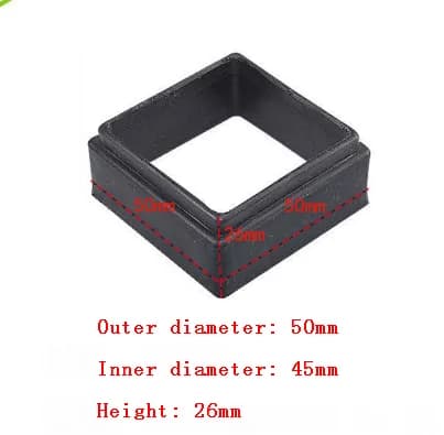 Fitness Equipment Accessories PE Hollow Plastic Sleeve Metal Pipe Sliding Sleeve Isolation Sleeve Hollow Bushing  Liner Bushing
