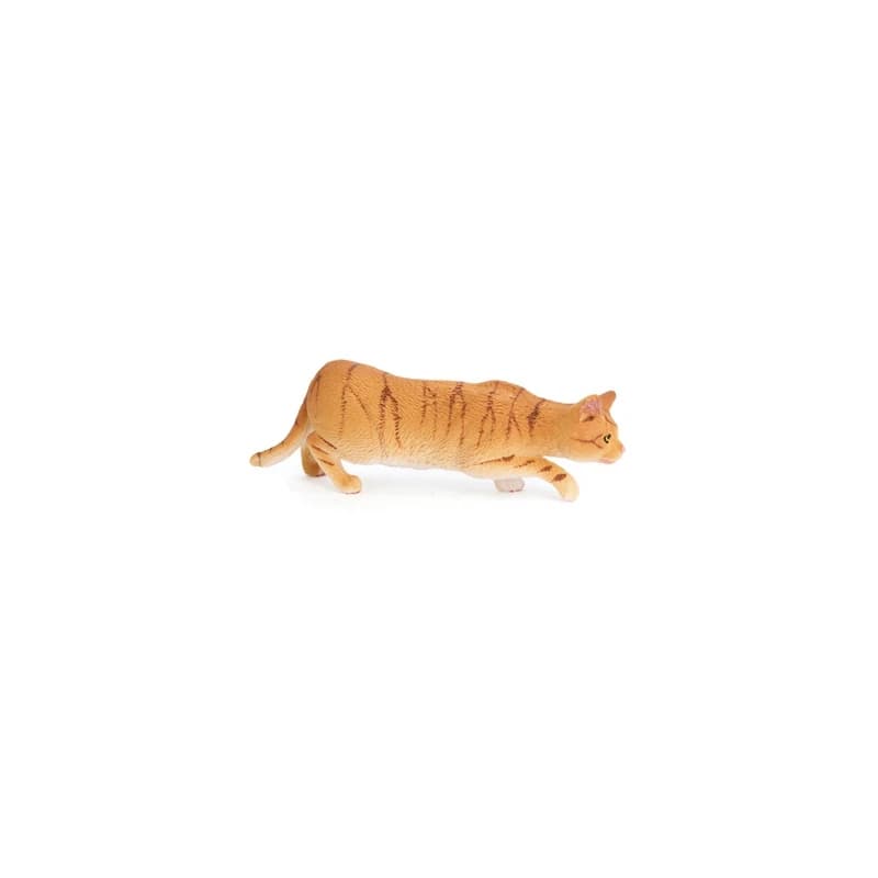 Simulation pet cat animal model Three Felinae cat black rural cat decoration ornament