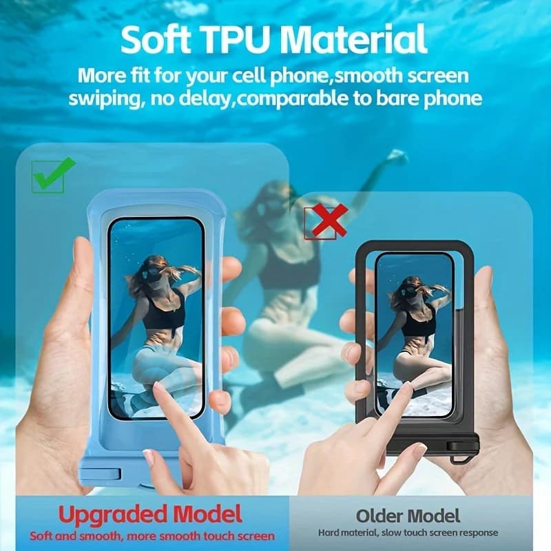Waterproof Phone Case    Durable Seal Perfect for Surfing  Floating Airbag Your Adventure Companion for Summer Outdoor Sports