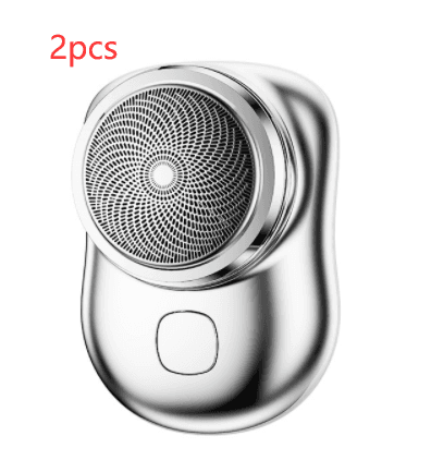 2pcs Silver / USB