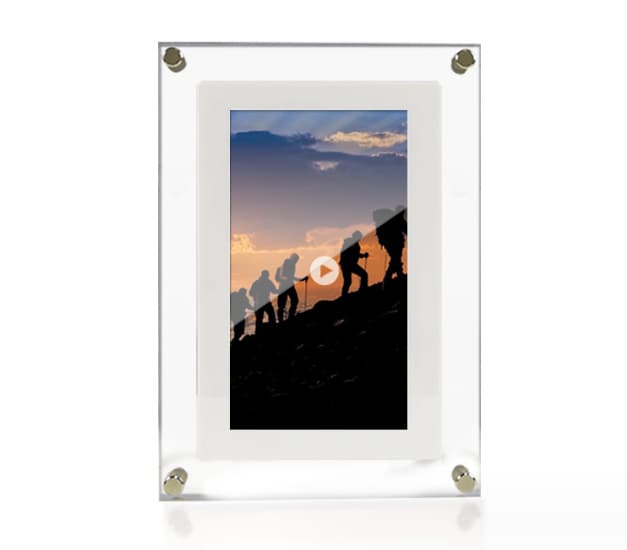 Vertical screen White / 5inches / USB