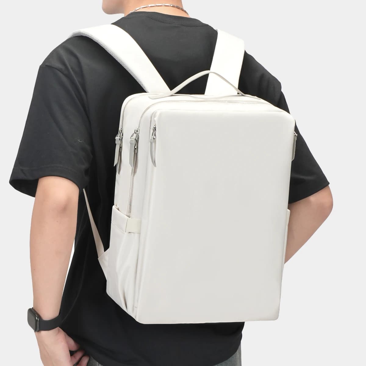 Backpack for Men, Business Computer Bag, Travel and Commuting Lightweight Backpack, Fashionable, Simple, Young, Large Capacity, Suitable for Women, Carry-On for International Travel