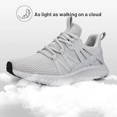 Abboos Womens Slip On Sneakers Women Walking Tennis Shoes Lightweight Casual Sneakers for Gym Travel Work