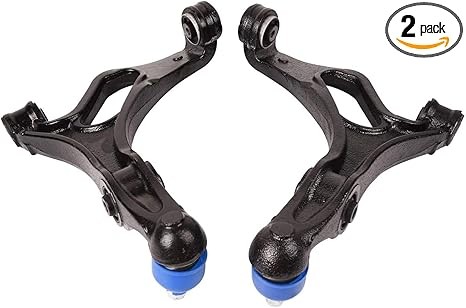 Bapmic Front Left & Right Lower Control Arm Suspension Kit with Ball Joint Compatible with 04-09 Volkswagen Touareg 07-08 Audi Q7 03-08 Porsche Cayenne, Replaces# 7L0407151C + 7L0407152C
