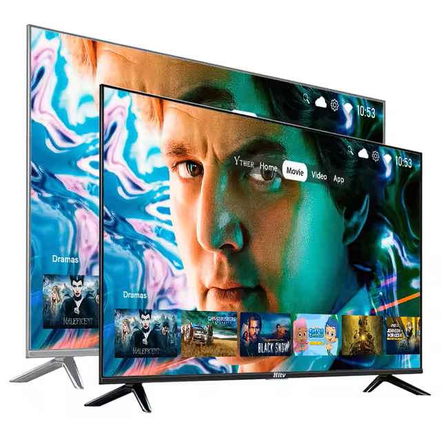 Factory OEM 55 65 75 85 Inch Smart TV 4K UHD Flat Screen LED Smart TV Television 4K Smart TV