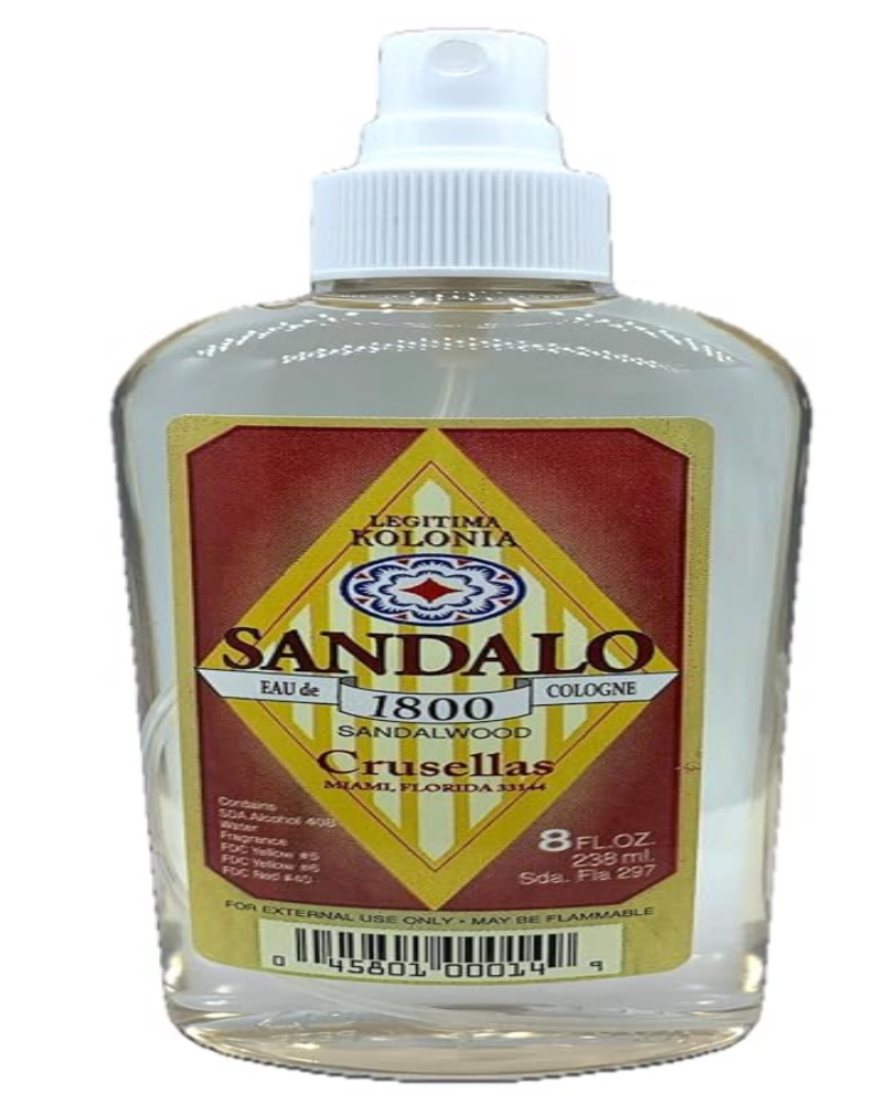 Legitima Kolonia 1800 Sandalwood (Sandalo) Cologne Pump Spray 8 Fl. Oz.