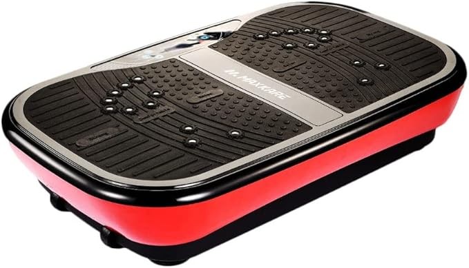 MaxKare 200 Watt Pivotal Oscillation Portable Whole Body Vibration Plate Exercise Machine with Remote-Vibration Plate Exercise Machine Lymphatic, Weight Loss & Stress Reduction | 1 Year Warranty