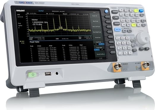 Siglent Technologies SSA3021X Spectrum Analyzers,9 kHz to 2.1 GHz with Free Tracking Generator