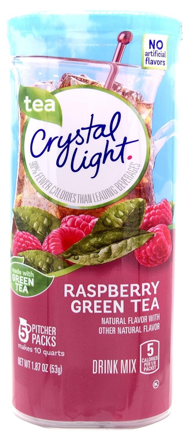 Crystal Light Green Tea Raspberry Drink Mix
