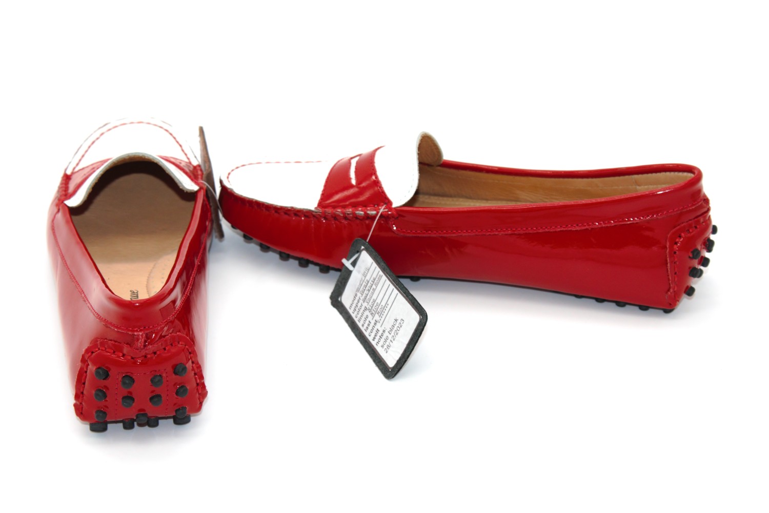 Saks Fifth Avenue Monaco Croc‑Embossed Leather Penny Driving Loafers